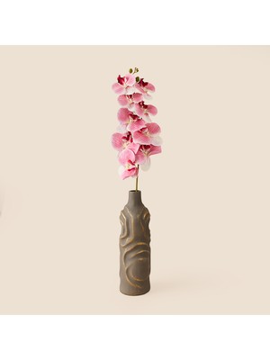 Matmel Deco Orkide Yapay Dal Çiçek - Pembe - 104 cm