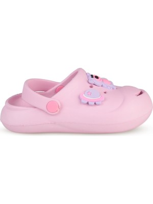 Civil Girls Emojili 31-35 Numara Terlik - Pembe