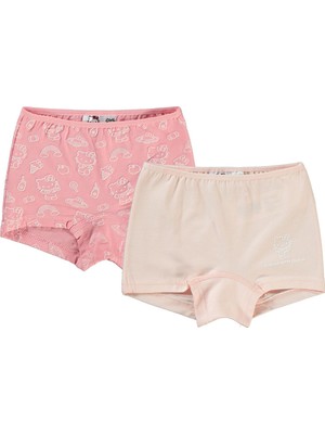 Hello Kitty 2-10 Yaş 2'li Boxer Set - Standart