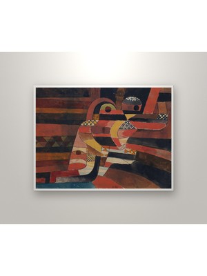 Paul Klee Lovers Soyut Sanat Posteri Poster 21X30 cm