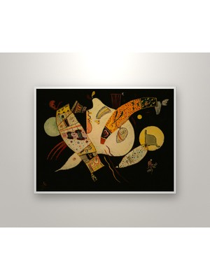 Shapes In Tension - Wassily Kandinsky Soyut Sanat Posteri Poster 21X30 cm