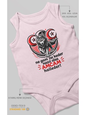 Morivo Kids Amcaya Özel Sıfır Kollu Bebek Zıbını %100 Pamuk