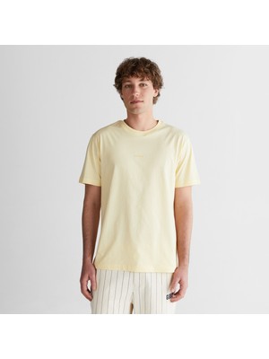 Gant Erkek Sarı Kısa Kollu T-Shirt