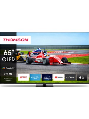 THOMSON 65” 164 Ekran Uydu Alıcılı 4K Ultra HD Google Smart QLED Pro TV 65QG7C14