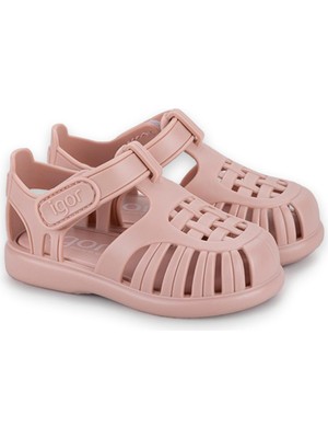 Igor 10271 K Tobby Solid Pembe Çocuk Sandalet
