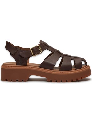 Timberland TB0A5S65 Stone Street Fisherman Sandal Kahverengi Kadın Sandalet