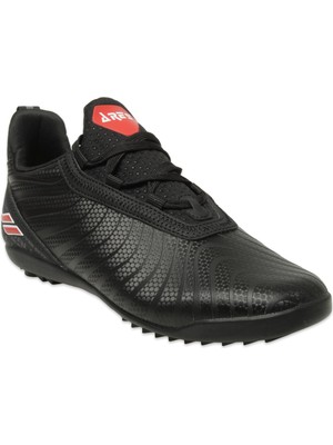 Lescon Ares6-F Halı Saha Siyah Erkek Çocuk Spor Ayakkabı