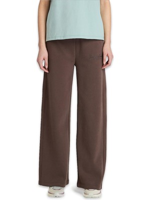 Timberland TB0A41WB Lush Comfort Palazzo Pants Kahverengi Kadın Eşofman Altı