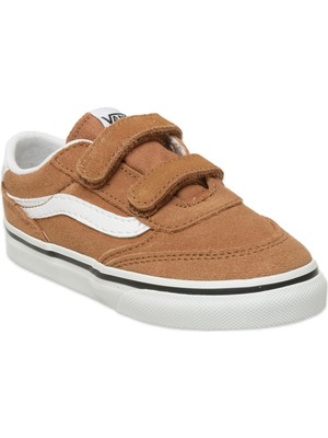 Vans VN000D7X Brooklyn Ls V Sneakers Kahverengi Çocuk Spor Ayakkabı