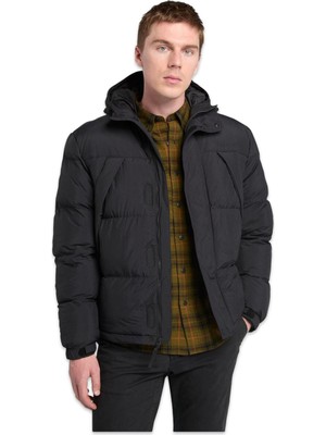 Timberland TB0A6267 Durable Suya Dirençli Puffer Jacket Siyah Erkek Mont