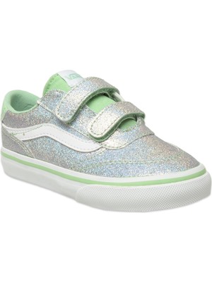 Vans VN000D7X Brooklyn Ls V Sneakers Açık Yeşil Çocuk Spor Ayakkabı