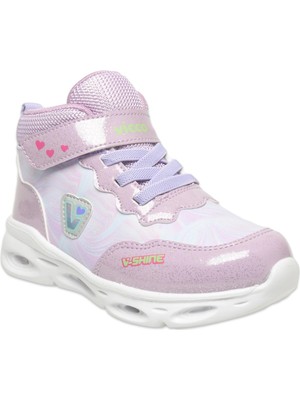 Vicco 946.B25K430 Poni Bebe Işıklı Phylon Lila Çocuk Bot