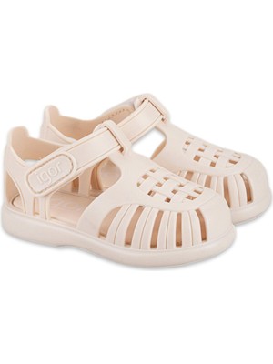 Igor 10271 K Tobby Solid Krem Çocuk Sandalet