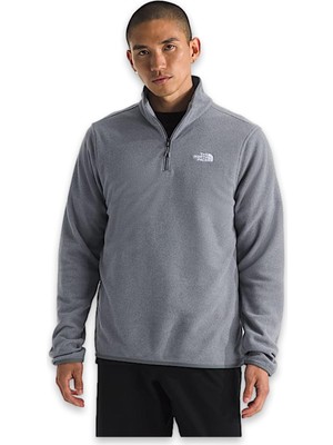 The North Face NF0A8D0Q M Glacier Fleece 1/4 Zip Jacket Erkek Outdoor