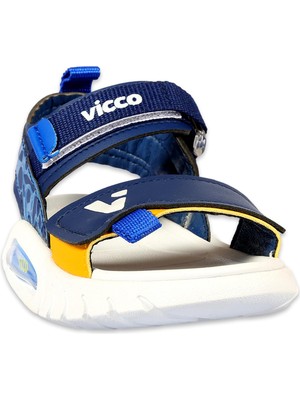 Vicco 332.P25Y.203 Dekan Patik Phylon Lacivert Çocuk Sandalet