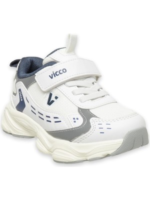 Vicco 346.P25Y.202 Tag Günlük Beyaz Çocuk Spor Ayakkabı