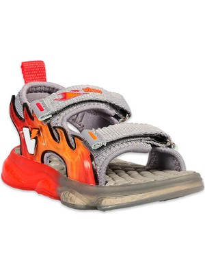 Vicco 332.B25Y.256 Jack Bebe Işıklı Phylon Gri Erkek Çocuk Sandalet