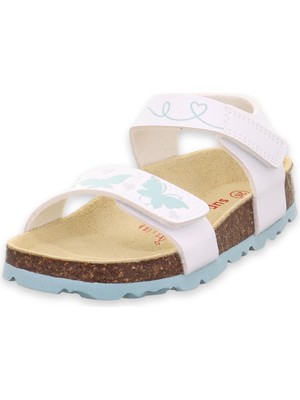Superfit 000123 P Kiz Çocuk Beyaz Kız Çocuk Sandalet