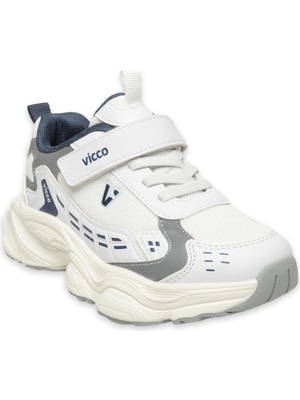 Vicco 346.F25Y.225 Tag Günlük Beyaz Çocuk Spor Ayakkabı