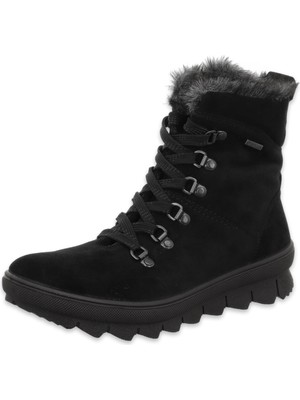 Legero 000530 Z Novara Gore-Tex Deri Siyah Kadın Bot