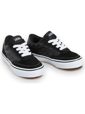 Vans VN000D82-K Brooklyn Ls Sneakers Siyah Kız Çocuk Spor Ayakkabı