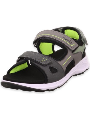 Superfit 000583 Criss Cross Gri Çocuk Sandalet