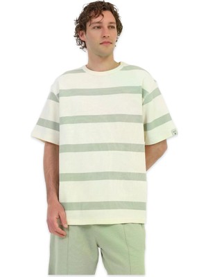 Lumberjack 6m MB Tusk 11BS100 6fx Örme Yeşil Erkek T-Shirt