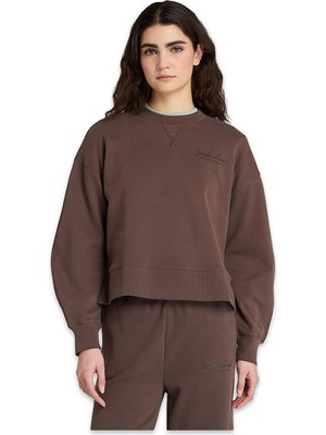 Timberland TB0A41ZB Lush Comfort Crew Sweat Kahverengi Kadın Sweatshirt