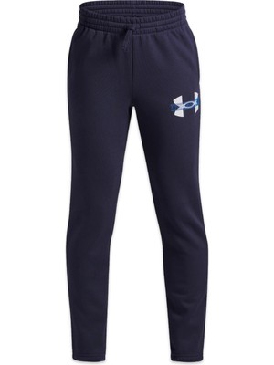 Under Armour 6004995 Ua Rival Flc Cblck Grphc Jgr Lacivert Çocuk Eşofman Altı