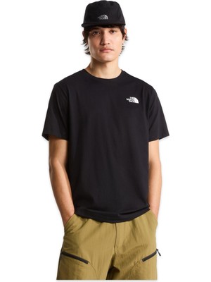 The North Face NF0A8B6K M Evolution Box Nse Regular Sleeve Siyah Erkek T-Shirt