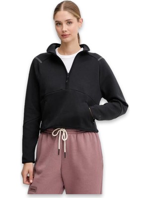 Under Armour 6003671 Unstoppable Flc Hz Full Zip Sweat Siyah Kadın Sweatshirt
