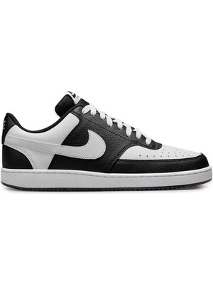 Nike Hm 9862 Nike Court Vision Low Sneaker Siyah Kadın Spor Ayakkabı