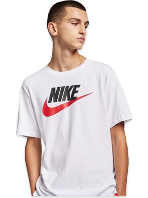 Nike AR5004 Sportswear Beyaz Erkek T-Shirt