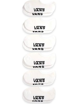 Vans VN000QCD Classic No Show Socks Kırık Beyaz Unisex Çorap