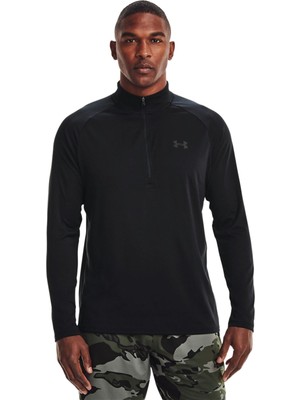 Under Armour 1328495 Ua Tech 2.0 1/2 Zip Siyah Erkek Sweatshirt