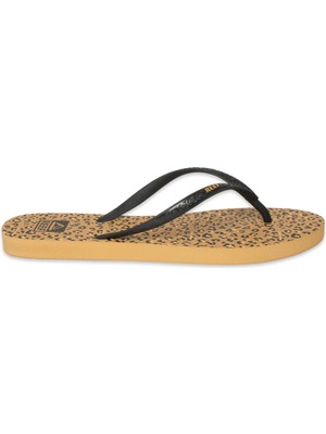 Reef CJ9441 Reef Seaside Prints Parmak Arası Leopar Kadın Terlik