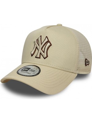 New Era 60771718 Outline Ef Trucker Neyyan Cap Bej Unisex Şapka