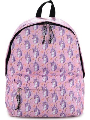 Slipstop SC19110026 Full Print 40X28X15 Sirt Pembe Unisex Çanta