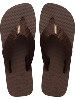 Havaianas 4148427 Urban Basic Material Parmak Arası Kahverengi Erkek Terlik