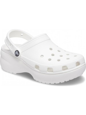 Crocs 206750 G Classic Platform Clog W Beyaz Kadın Terlik