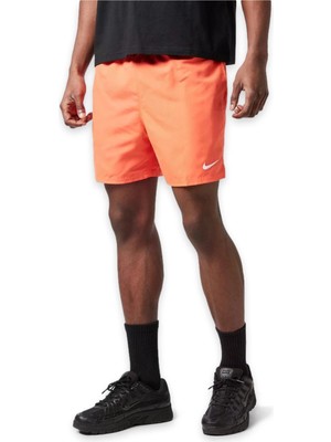 Nike Swim Breaker NESSF560 Solid 5"volley Turuncu Erkek Şort
