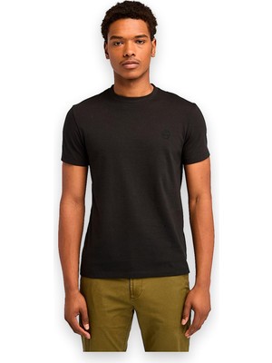 Timberland TB0A2BPR Dunstan River Sleeve Tee Siyah Erkek T-Shirt