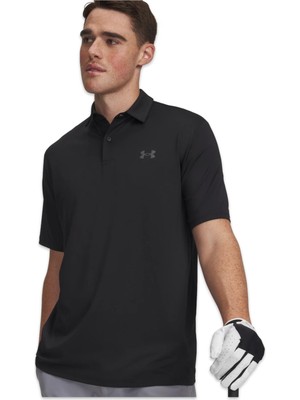 Under Armour 6009799 Ua Matchplay Polo Siyah Erkek T-Shirt