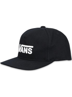 Vans VN000Q19 Drop V Logo Snapback Siyah Unisex Şapka