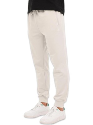 Lumberjack CT107 Basic Jogger Eşofman Alti Bej Erkek Eşofman Altı