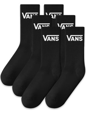 Vans VN000QCD Classic No Show Socks Siyah Unisex Çorap