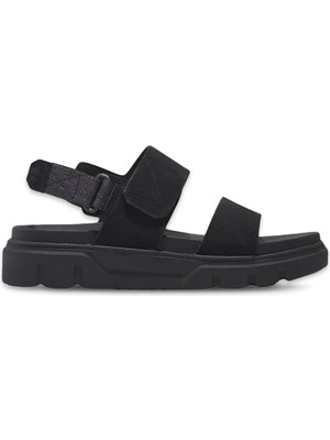 Timberland TB0A61N4 Greyfield Sandal Backstrap Sandal Siyah Kadın Sandalet