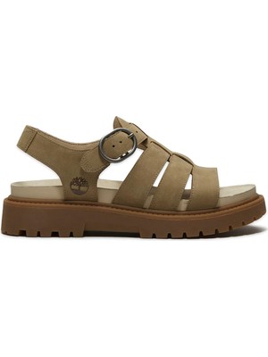 Timberland TB0A2Q1P Clairemont Way Fisherman Sandal Kahverengi Kadın Sandalet