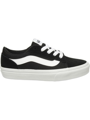 Vans VN000V2A Vero Ls Sneakers Siyah-Beyaz Çocuk Spor Ayakkabı