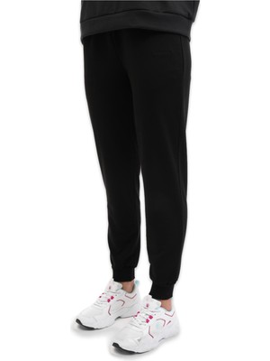 Lumberjack 5W Wb Jogger 22CT133 5pr Eşofman Alti Siyah Kadın Eşofman Altı